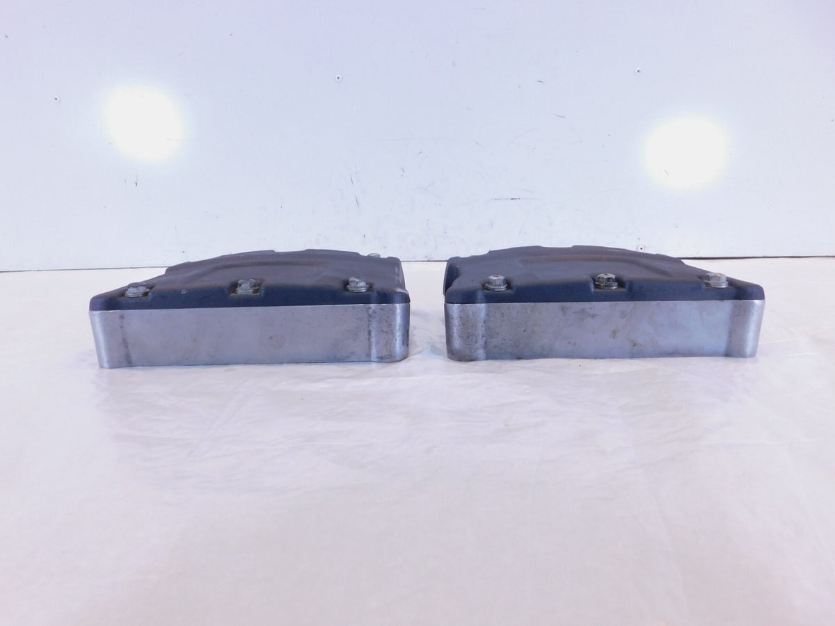 Harley Davidson Touring Dyna & Softail Black Wrinkle Cylinder Head Rocker Boxes - C3 Cycle