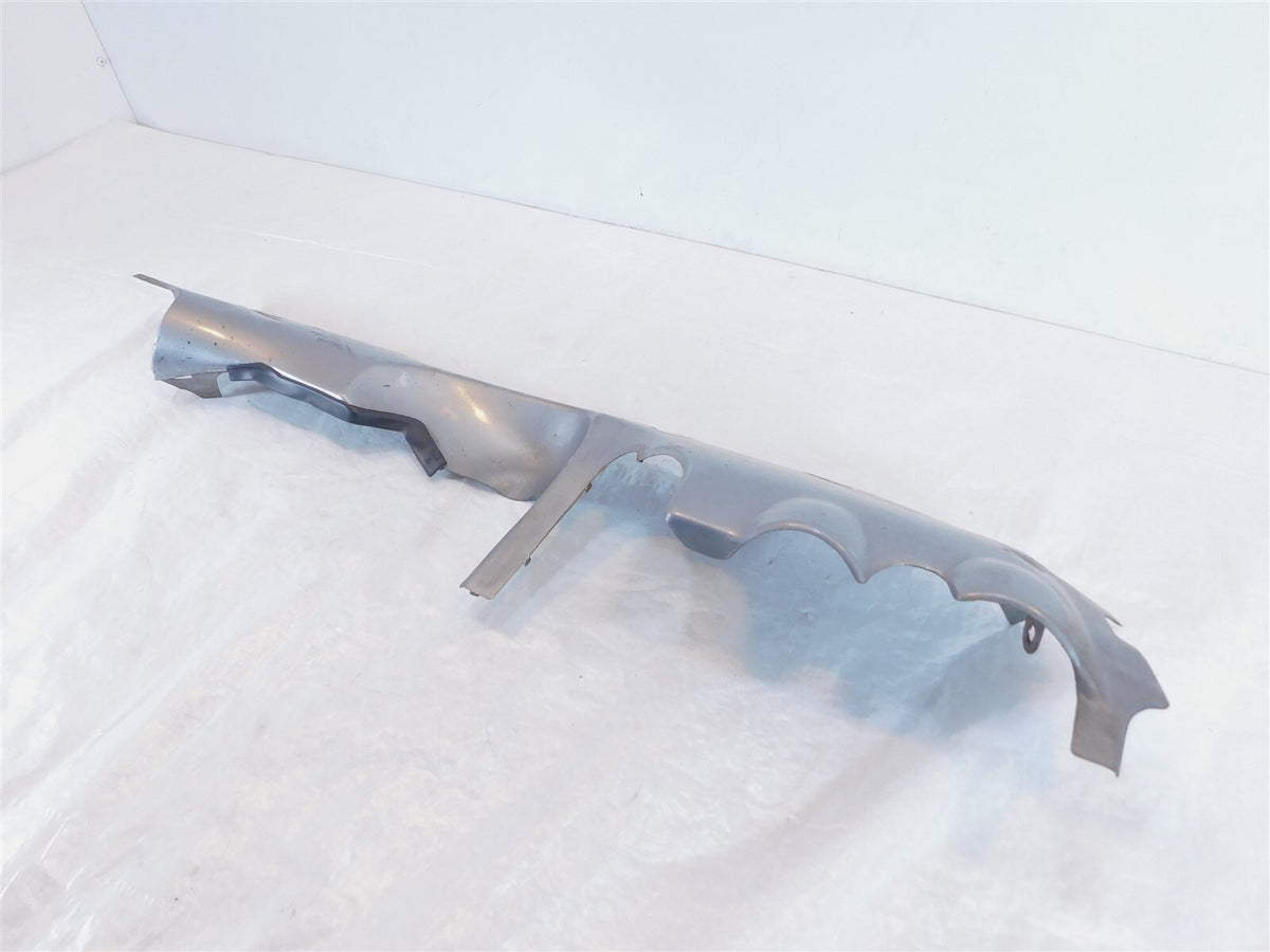 Honda GL1800 Goldwing 1800 Gray Left Exhaust Header Pipe Muffler Shield Cover - C3 Cycle
