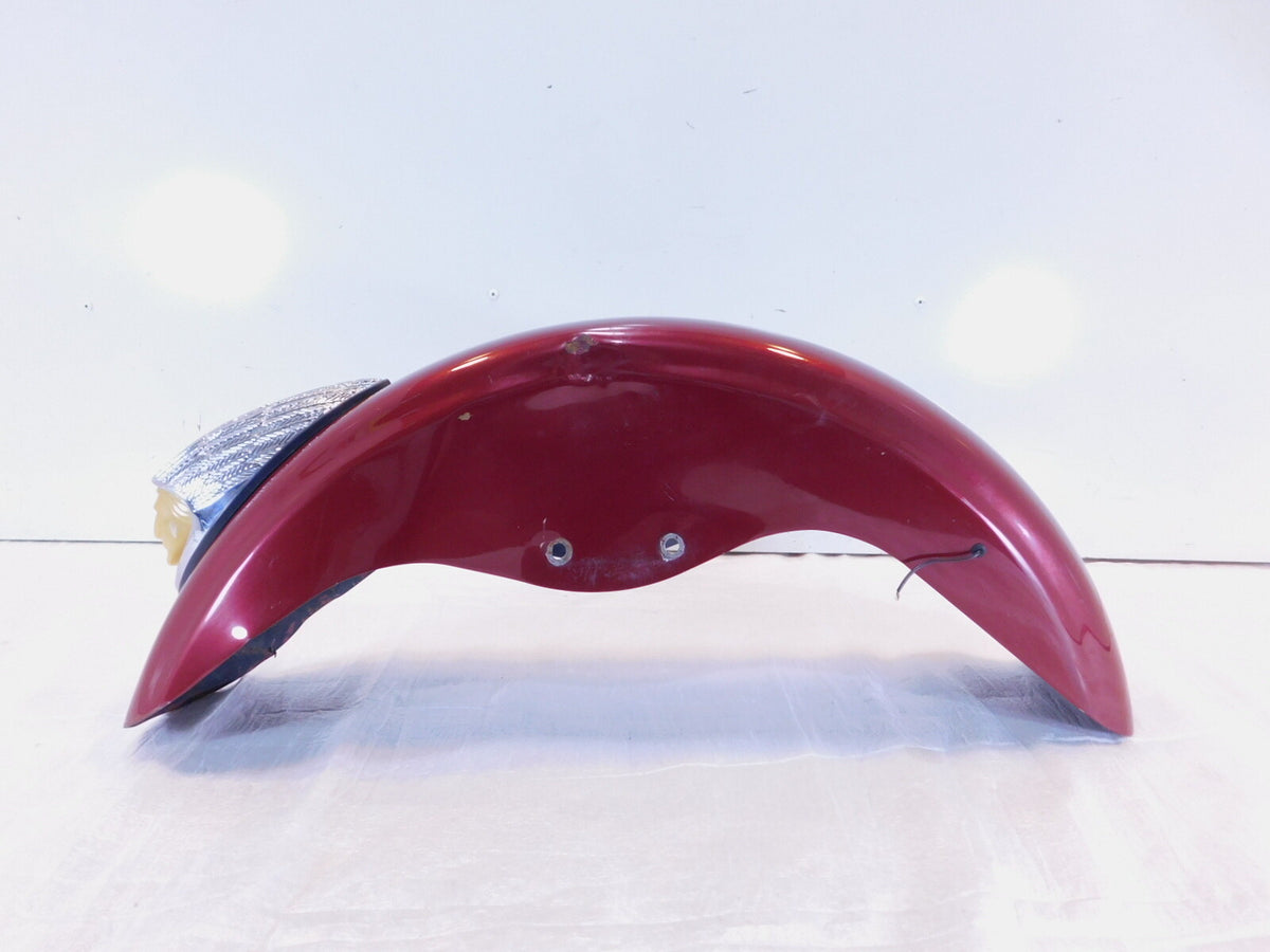 2000 2001 2002 2003 Indian Gilroy Scout Red Front Wheel Mudguard Cover Fender - C3 Cycle