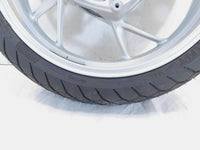 2012-2018 BMW F800 F800GT Cast Silver Front Wheel Rim & Tire 5.5 X 17 - Bent - C3 Cycle