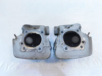 Harley Davidson Touring Softail & Dyna Silver Cylinder Heads & Valves w/ Springs - C3 Cycle