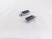 Harley Touring FXR Dyna Sportster & Softail Chrome & Rubber Footpegs Footrests
