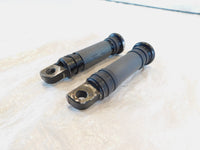 Harley Touring FXR Dyna Sportster & Softail Black Foot Peg Footpeg Footrests - C3 Cycle