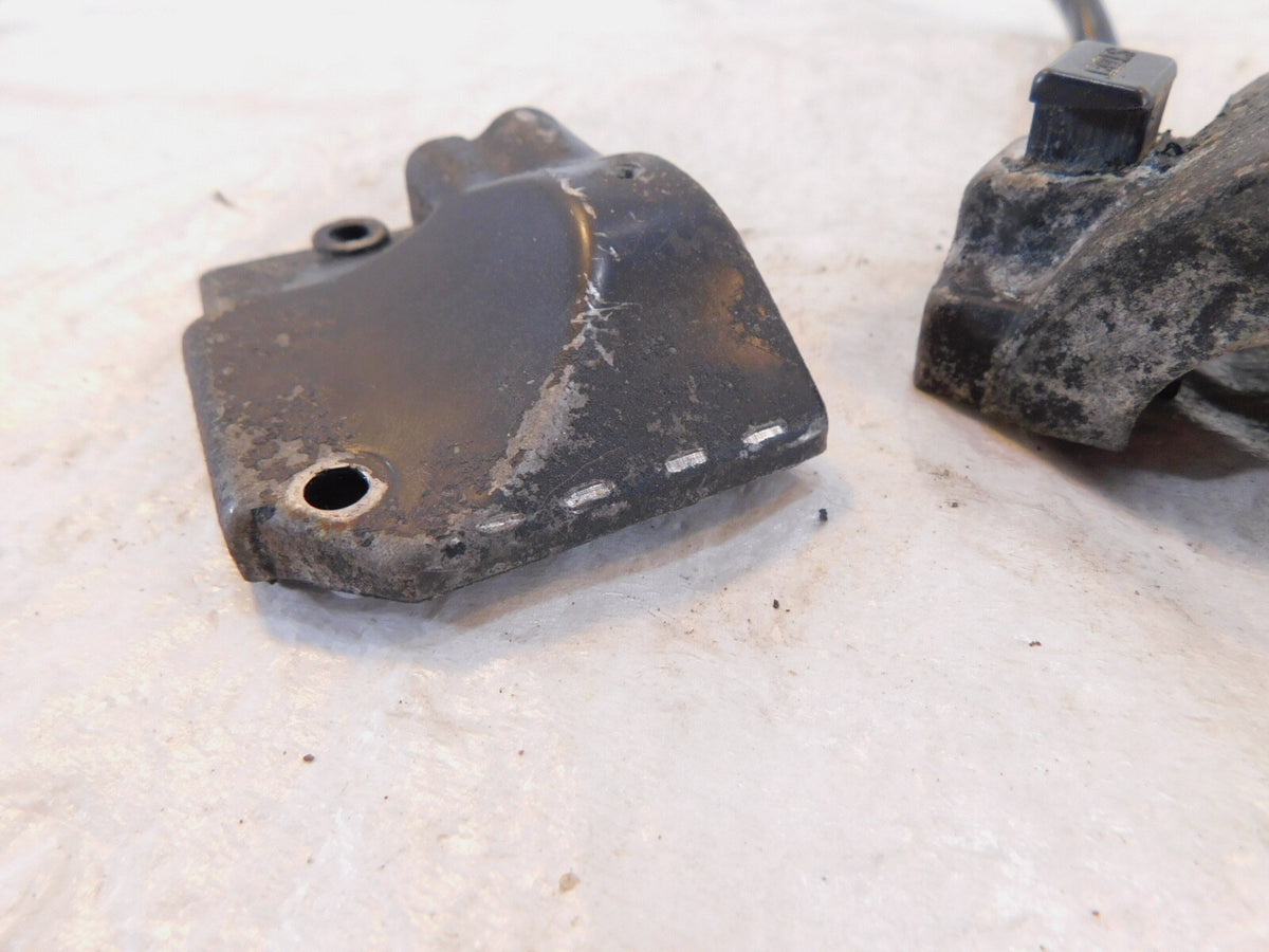 1982 82 Yamaha XJ750 Maxim 750 Black Engine Motor Stop/Start Handlebar Switches - C3 Cycle