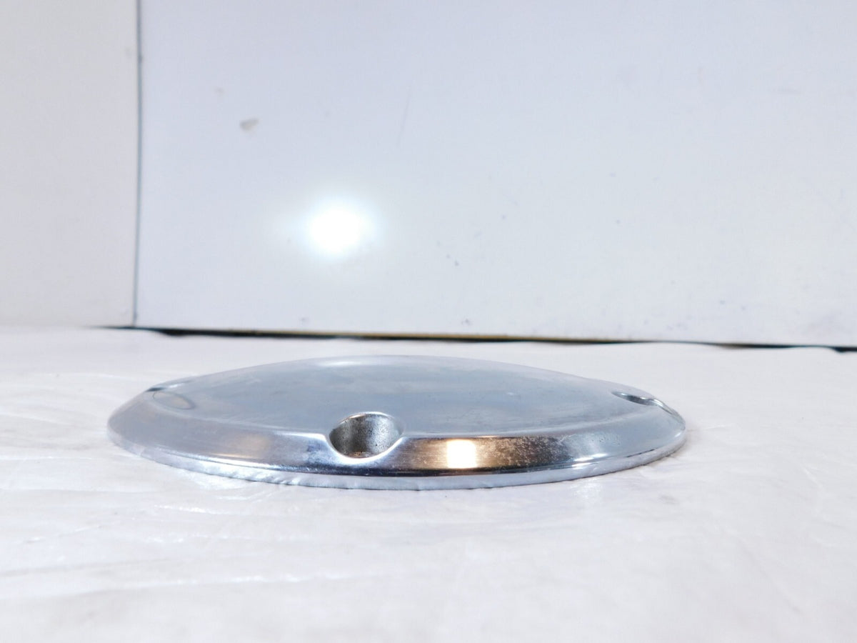 Harley Davidson Twin Cam Dyna & Softail Left Engine Chrome Derby Clutch Cover - C3 Cycle