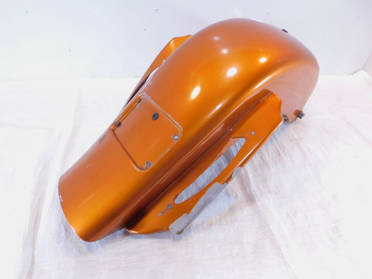 2009-2013 Harley Davidson Touring Street Glide Orange Rear Wheel Cover Fender - C3 Cycle