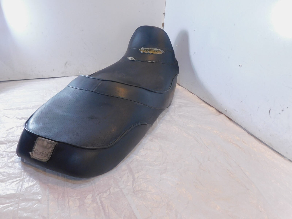1994-95 Honda CB1000 CB 1000 Black Corbin Dual Rider Pillion Seat Saddle Cushion - C3 Cycle