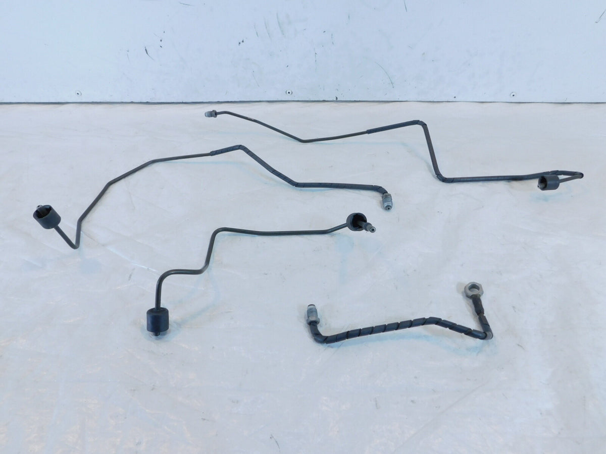2003-2004 BMW R1200CL R1200 CL Black Rear Wheel Brakes ABS Brake Pipe Lines - C3 Cycle