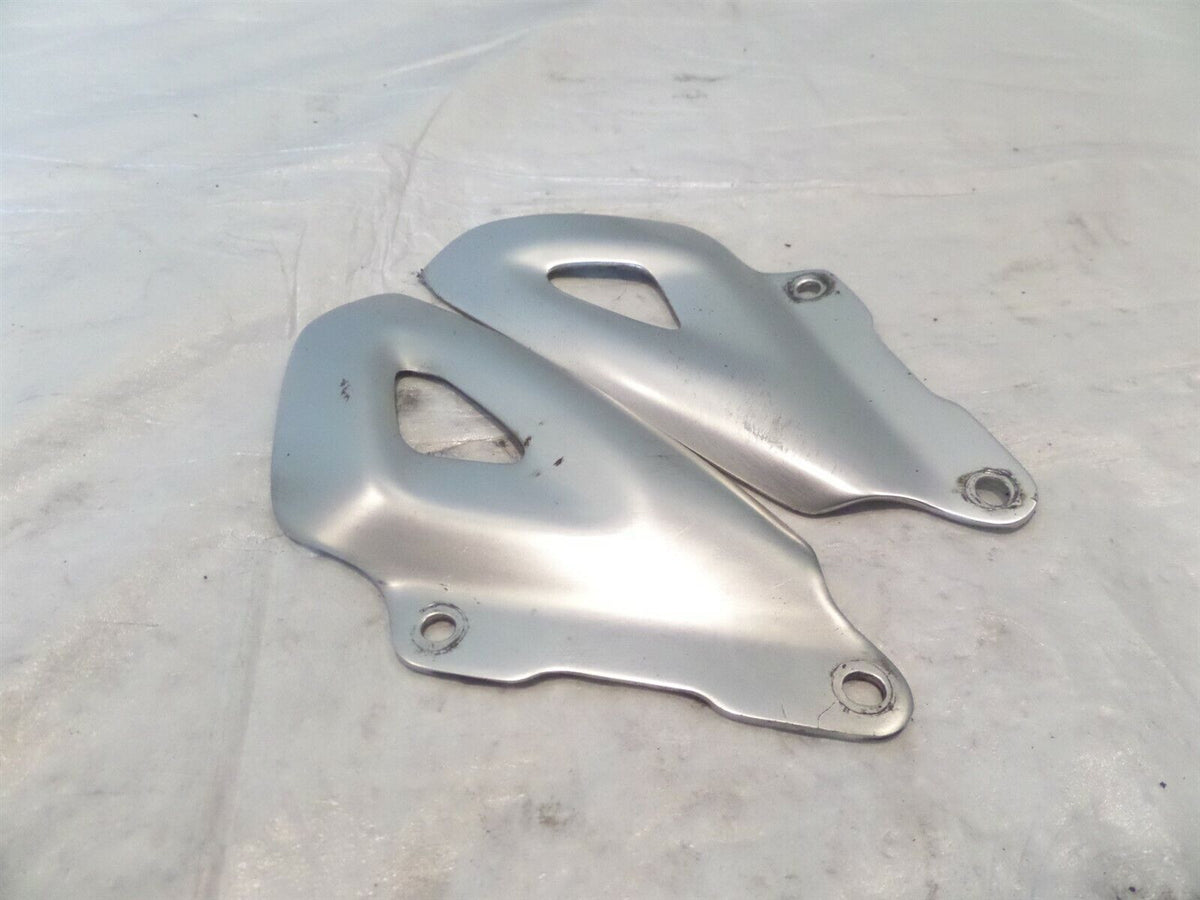 2007-2012 Triumph Tiger 1050 SE Left/Right Front Footrest Foot Peg Heel Guard - C3 Cycle