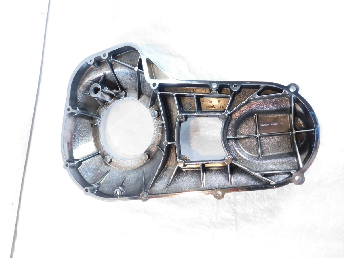 Harley Davidson Road King & Electra Glide Chrome Left Engine Motor Clutch Cover - C3 Cycle