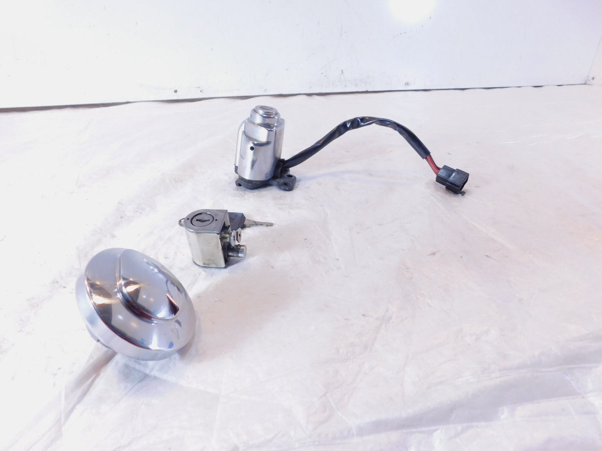 Honda VTX1300 VTX1300C VTX1300R VTX1300S VTX1300T Ignition Switch Lock Set & Key - C3 Cycle