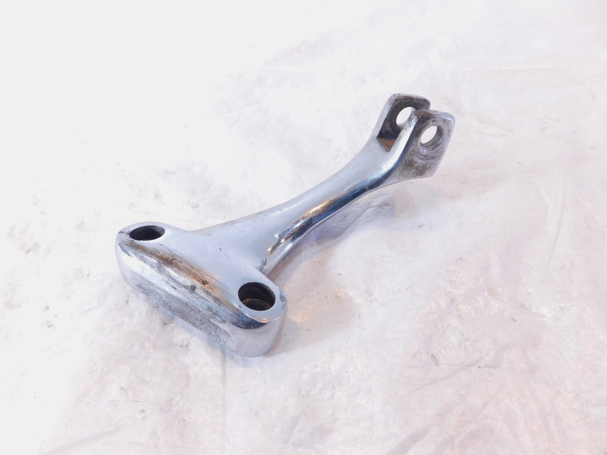 Harley Davidson Sportster 883 & 1200 Chrome Left Footpeg Footrest Mount Bracket - C3 Cycle