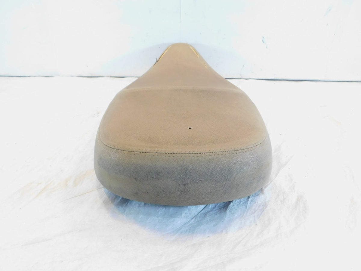 2006-2013 Piaggio Vespa LX 50 125 150 Tan Main Front Rider Solo Saddle Seat - C3 Cycle