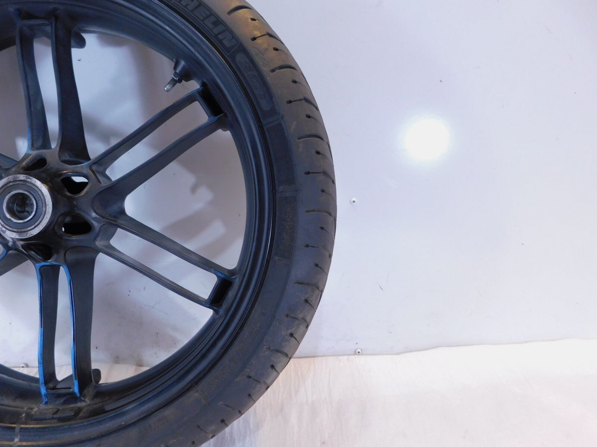 2006-2010 Buell XB XB12 XB12X Ulysses Cast 6 Spoke Front Black Wheel Rim & Tire - C3 Cycle