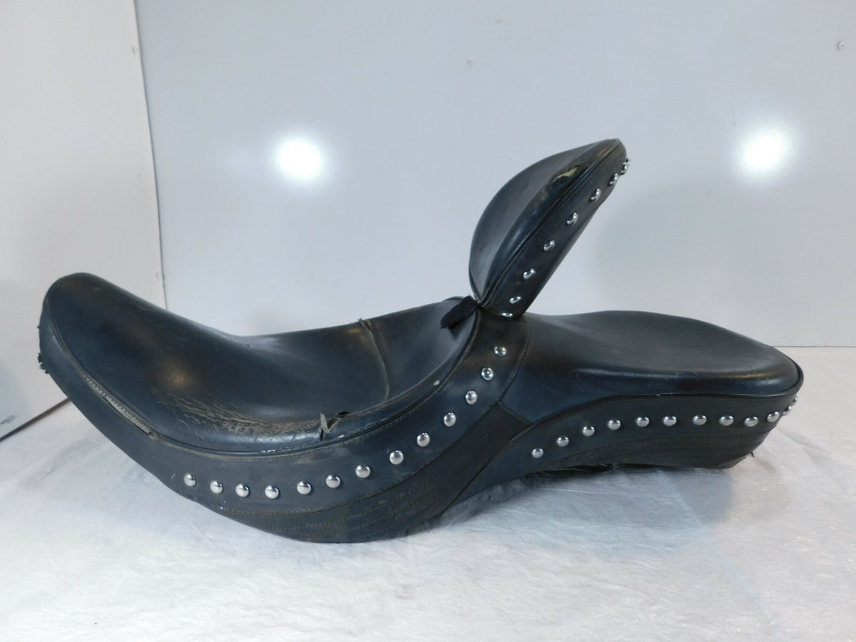 93-95 Harley Davidson Dyna Wide Glide Corbin Rider & Passenger Seat w/ Backrest - C3 Cycle
