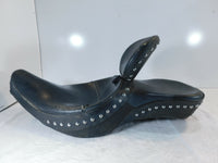 93-95 Harley Davidson Dyna Wide Glide Corbin Rider & Passenger Seat w/ Backrest - C3 Cycle