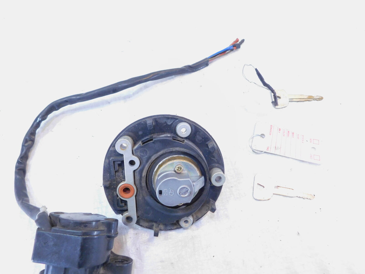 2003 Yamaha FJR1300 Ignition Key Switch Steering Lock & Gas Petrol Fuel Tank Cap - C3 Cycle