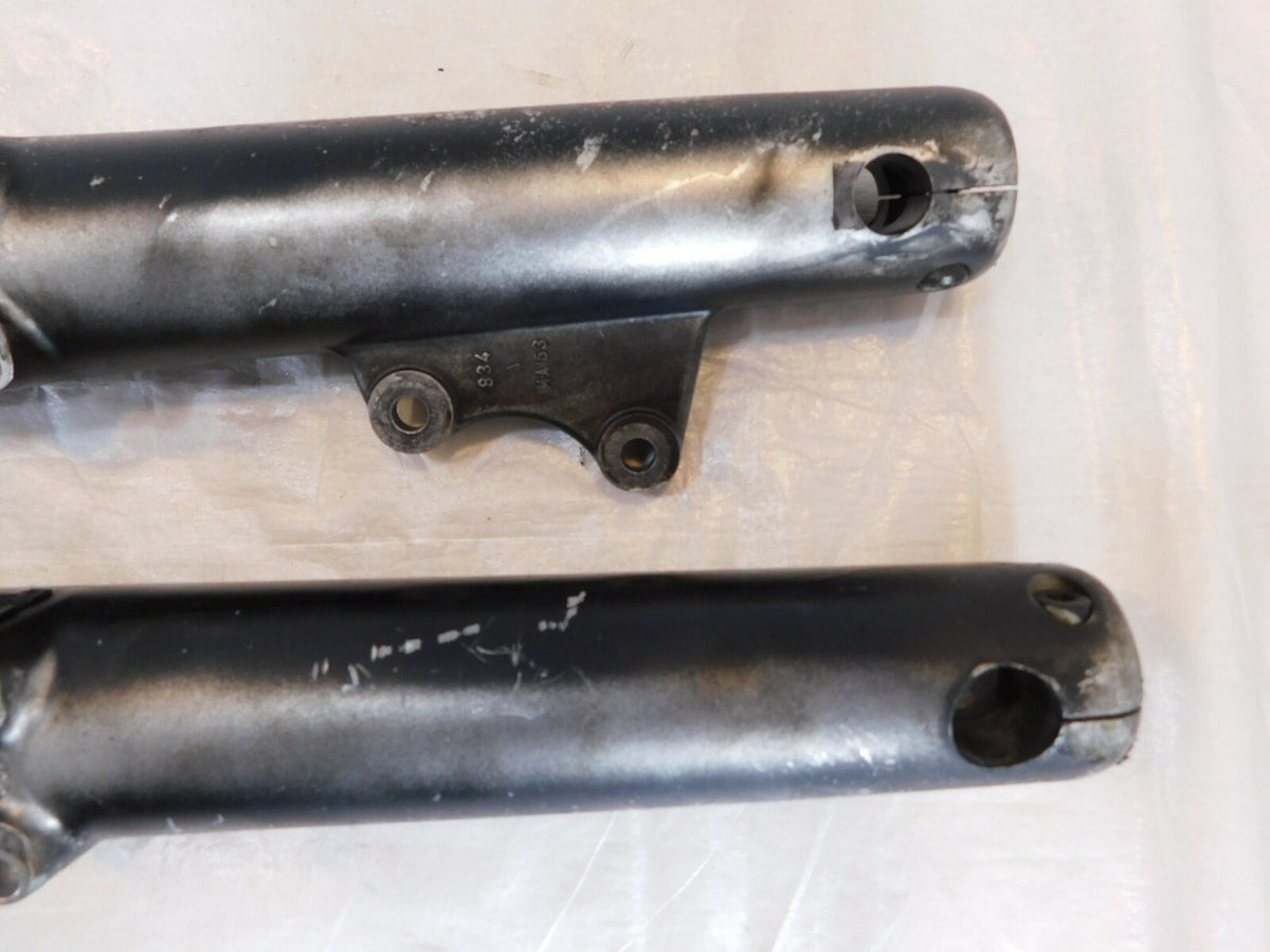 2003 03 Victory V92 Classic Cruiser Black Left & Right Front Fork End Shocks - C3 Cycle