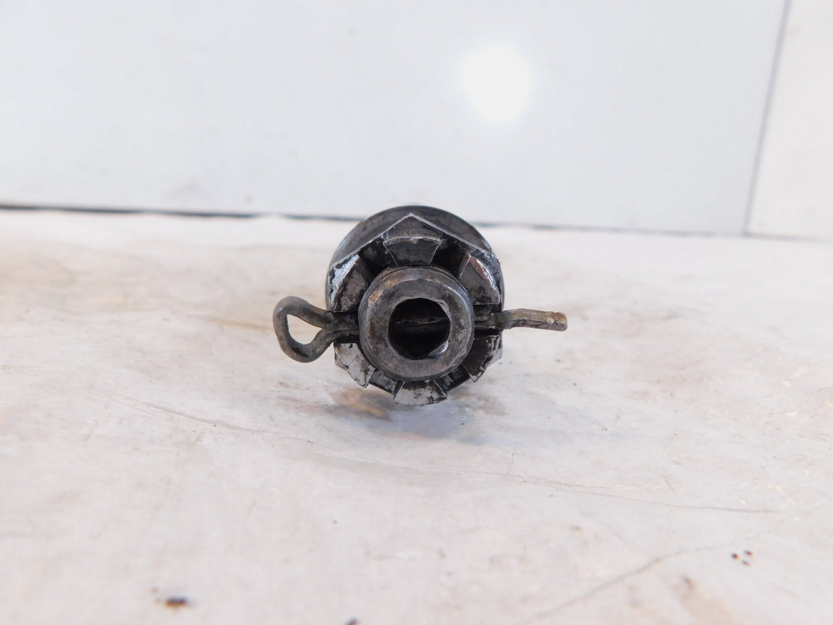 1985-1995 Yamaha V-Max VMX 1200 VMX1200 Silver Rear Wheel Axle Bolt Shaft & Nut - C3 Cycle