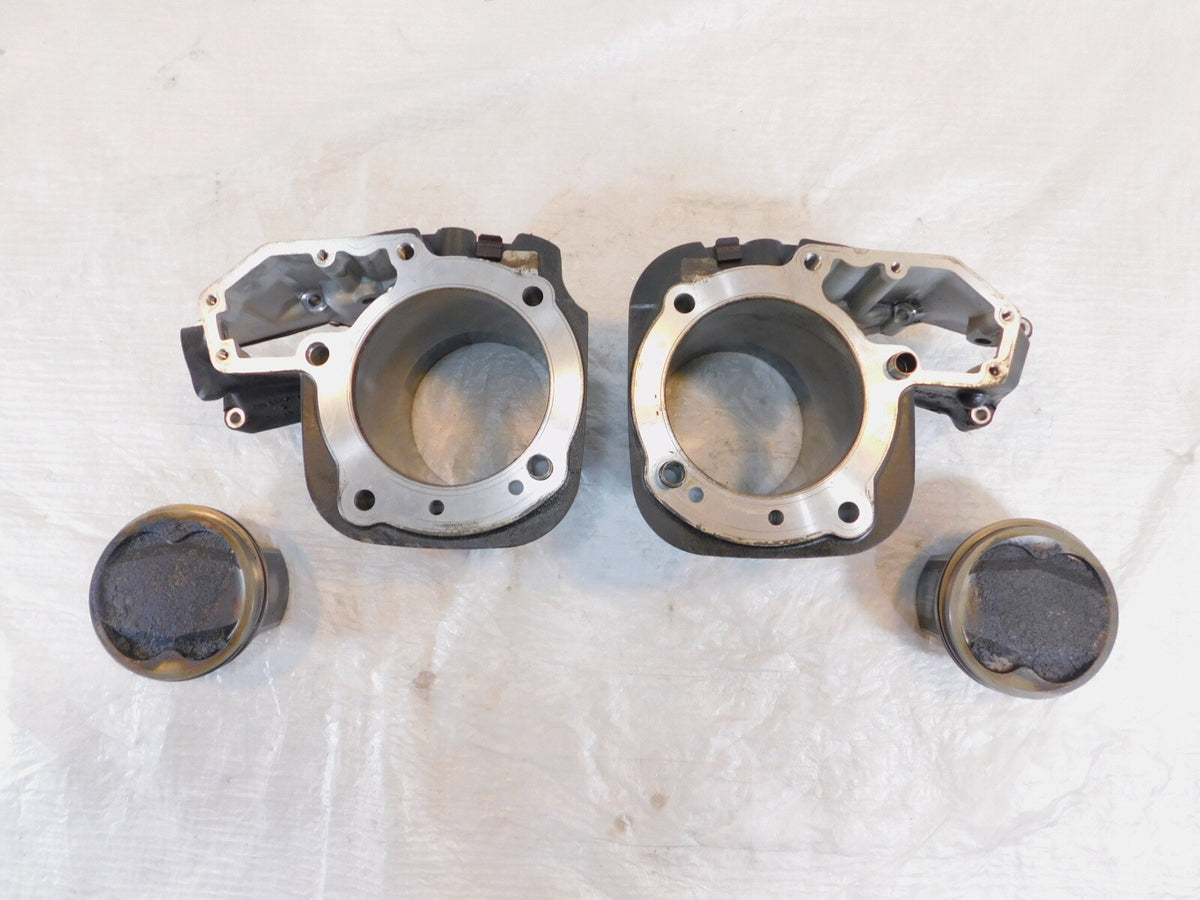 1997-2004 BMW R1200CL R1200C R1150R Black Left/Right Pistons and Cylinder Jugs - C3 Cycle