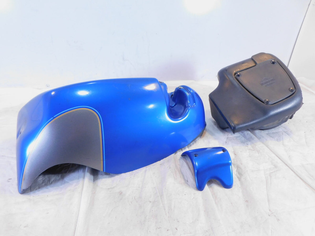 Harley Davidson Electra Glide Ultra Classic Blue Lower Right Leg Fairing Cover - C3 Cycle