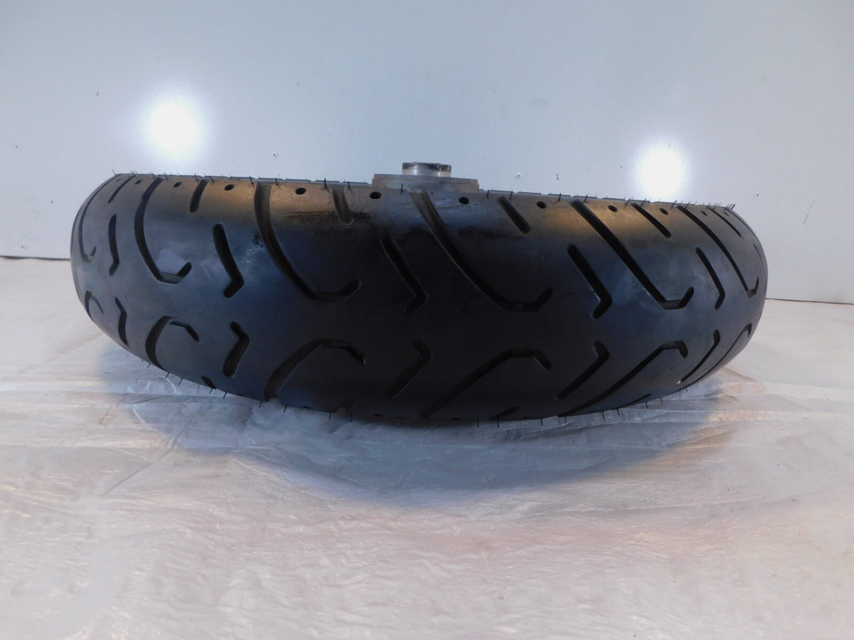 Harley Davidson Dyna Softail Sportster 883 1200 Silver Cast Rear Tire Wheel Rim - C3 Cycle