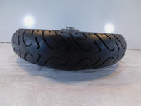 Harley Davidson Dyna Softail Sportster 883 1200 Silver Cast Rear Tire Wheel Rim - C3 Cycle