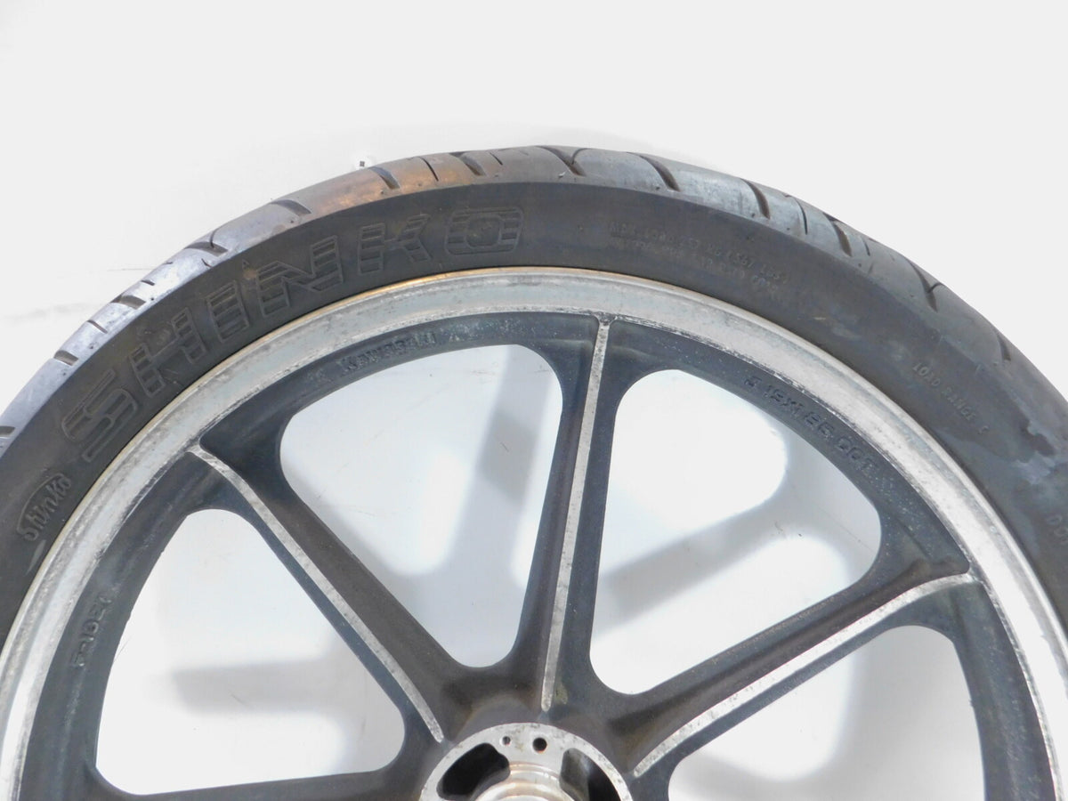 Kawasaki LTD Belt KZ440 KZ440D Front Spoked Mag Wheel Rim & Tire 19" x 1.85" - C3 Cycle