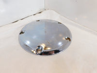 Harley Davidson Twin Cam Dyna & Softail Left Engine Chrome Derby Clutch Cover - C3 Cycle