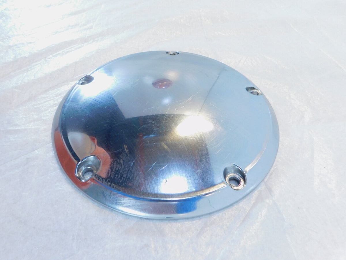 Harley Davidson Twin Cam Softail & Dyna Chrome Derby Clutch Cover 60769-06 - C3 Cycle
