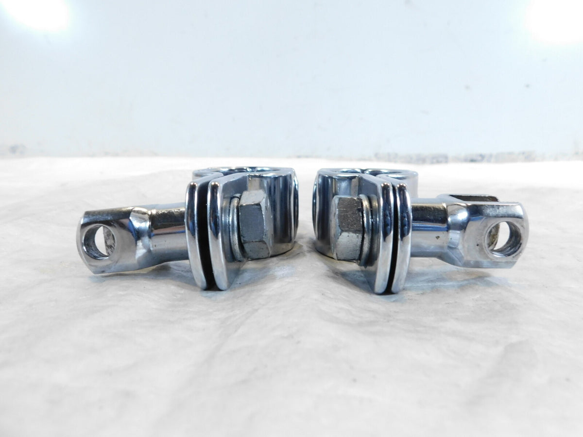 Harley Electra Glide & Road King Highway Footrest Footpeg Mount Clamp Brackets