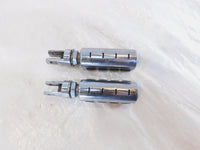 Harley Davidson Sportster 883 1200 Forward Controls Left Right Footpeg & Mounts - C3 Cycle
