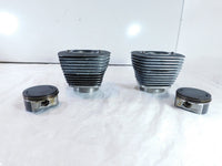 Harley Davidson Twin Cam Touring Dyna & Softail Engine Pistons & Black Cylinders