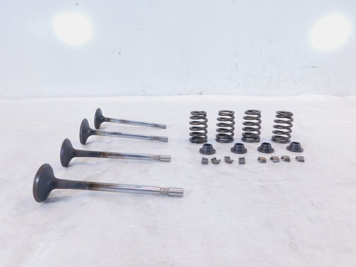 Victory Vision Kingpin & Vegas Intake/Exhast Valves w/ Springs & Retainer Seats - C3 Cycle