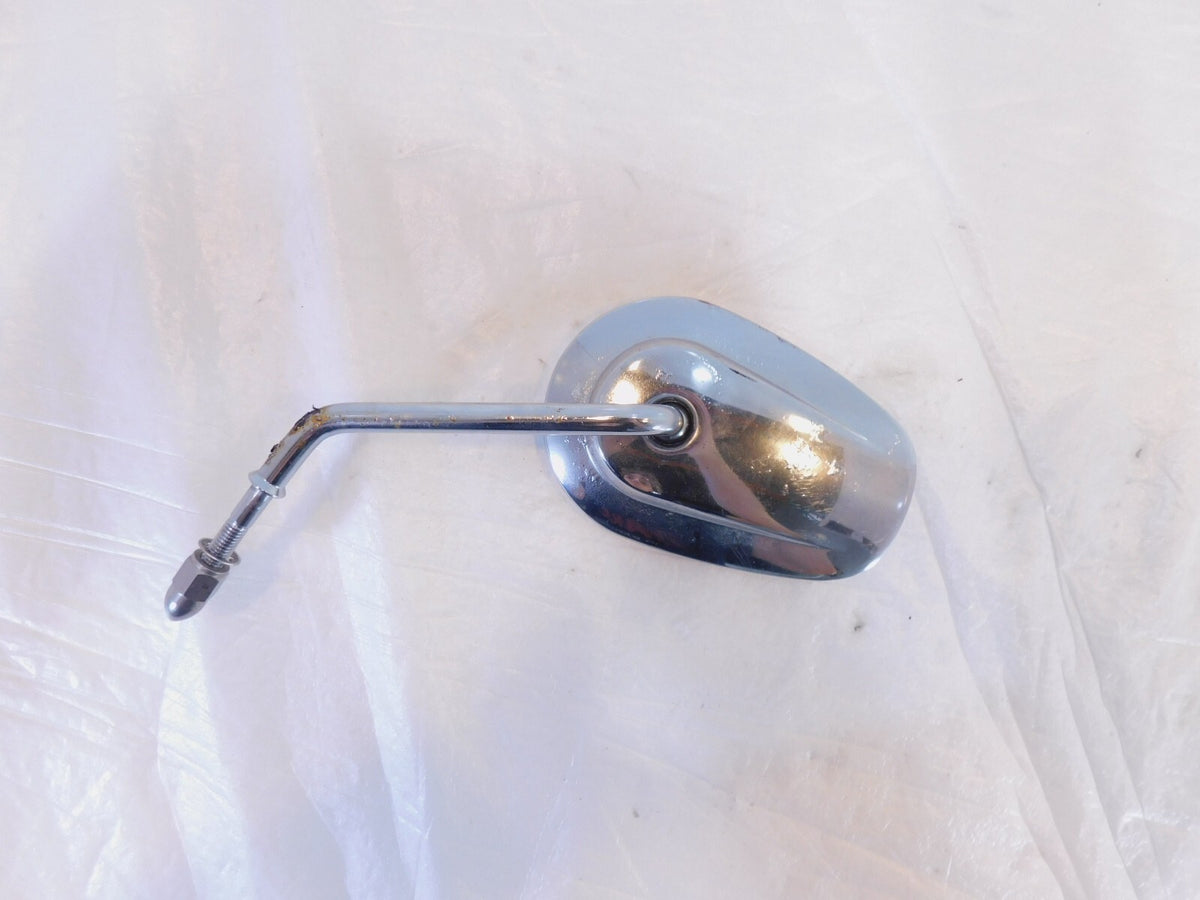 Harley Davidson Touring Softail Dyna & Sportster Left Chrome Rear View Mirror - C3 Cycle