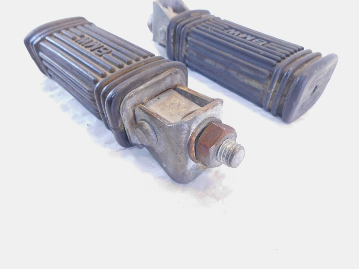 BMW Airhead R100 R60 R75 R100RT Left/Right Rear Passenger Footrest Foot Pegs - C3 Cycle