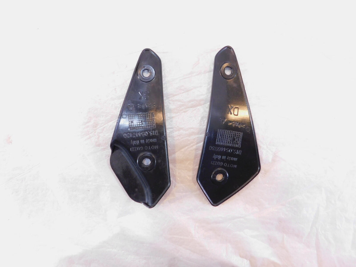 Moto Guzzi Norge GT Breva 1100 1200 Left/Right Foot Rest Peg Trim Insert Covers - C3 Cycle