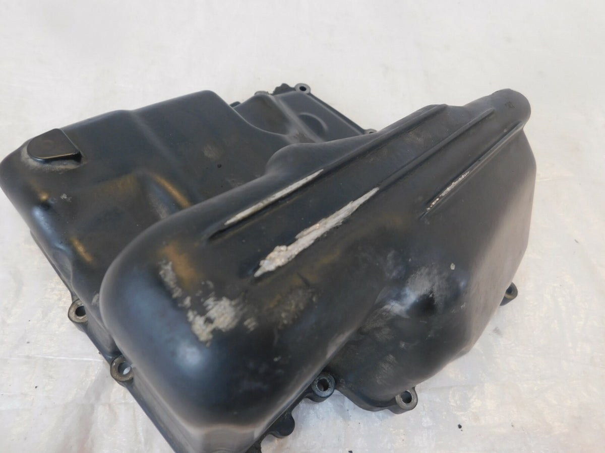 08-12 Triumph Street Triple 675 675R Black Engine Motor Oil Drain Pan Sump Cover