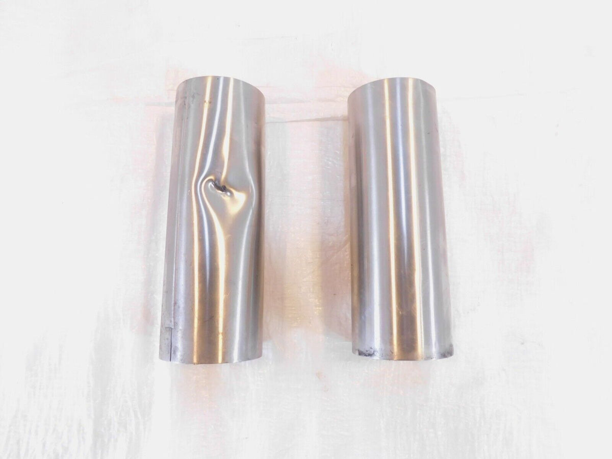 Yamaha V-Star 650 Classic Silverado XVS650 Lower Front Fork Cover Tube Tins - C3 Cycle