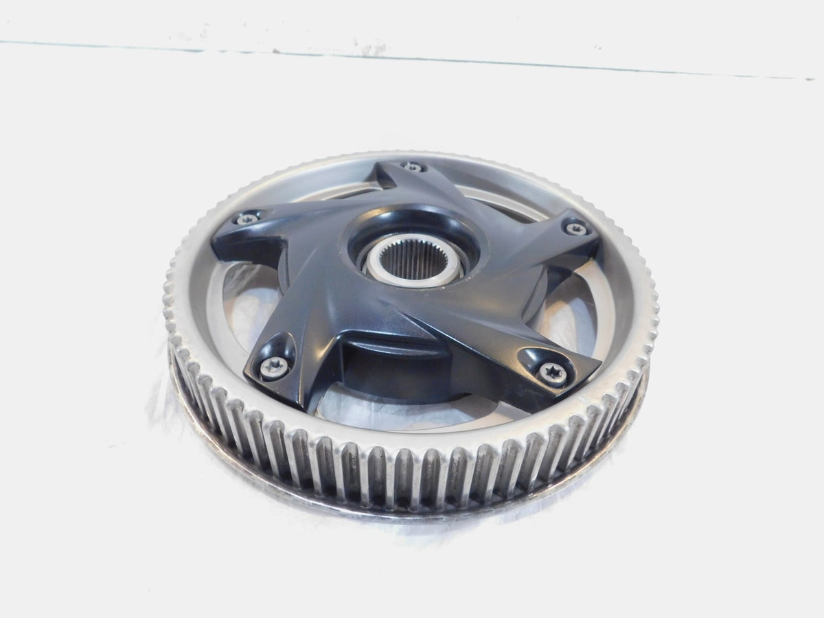 06-16 BMW F800GT F800S F800ST Rear Wheel Drive Hub & Belt Pulley Sprocket Ring - C3 Cycle