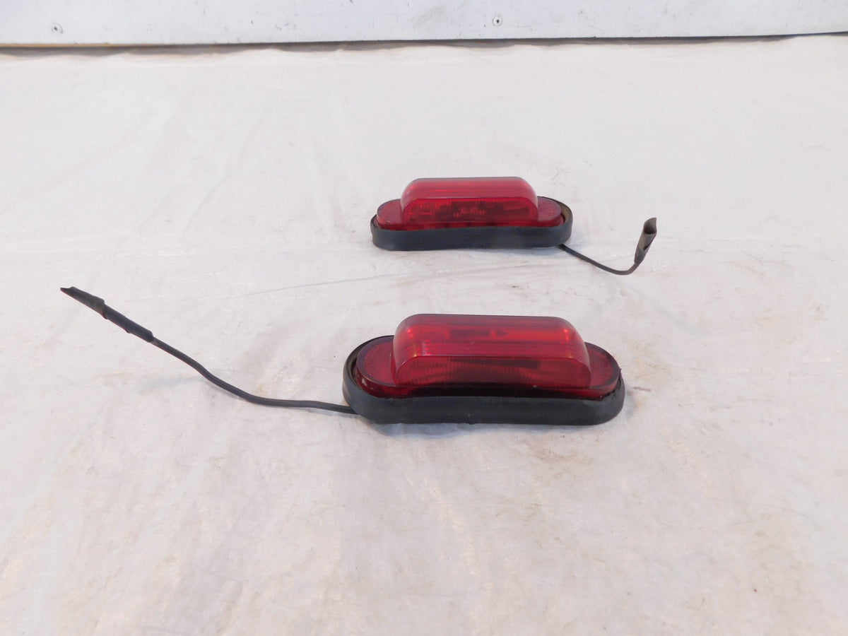 1982-1983 Yamaha XJ750 Maxim 750 Rear Number License Plate Tail Marker Lights - C3 Cycle