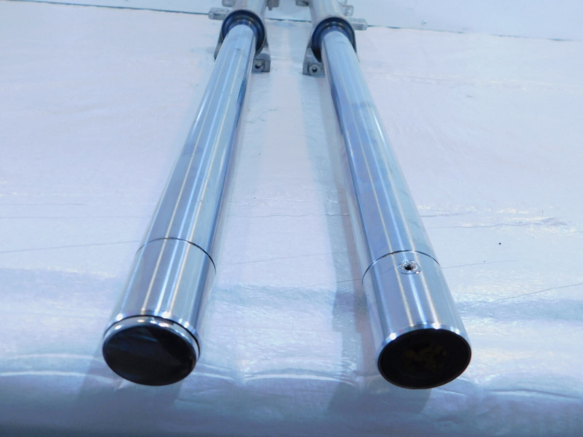 1984-1985 Yamaha Virago 1000 XV1000 Left/Right Front Wheel Fork Shock Leg Tubes - C3 Cycle