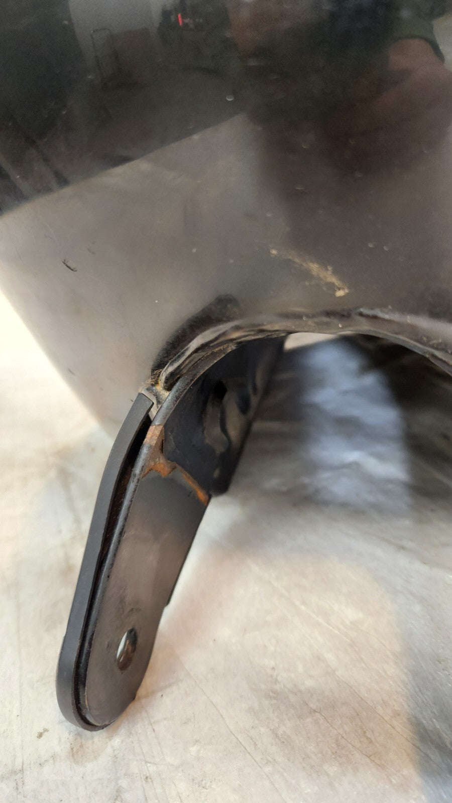 Harley Sportster 883 & 1200 Iron Black Fuel Gas Petrol Tank Reservoir - Damage - C3 Cycle