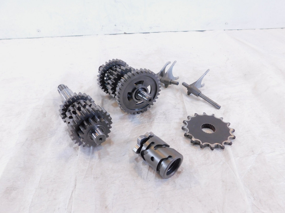 1997-2000 BMW F650 Funduro F650ST Transmission Gears Shafts & Shifter Drum Forks