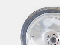02-03 Kawasaki Vulcan 1500 VN1500 Mean Streak Front Silver Wheel Rim -For Parts - C3 Cycle