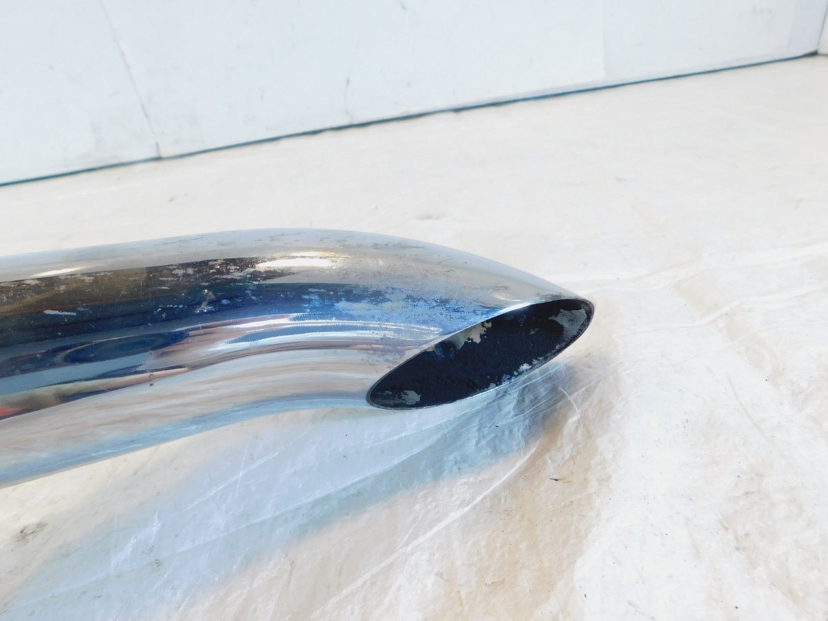 1973 Harley Davidson Sportster 900 & 1000 Chrome Exhaust System Pipes & Mufflers - C3 Cycle