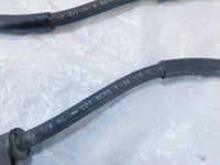 Suzuki RF600 Black Front & Rear Brake Master Cylinder to Caliper Hose Line Pipes - C3 Cycle