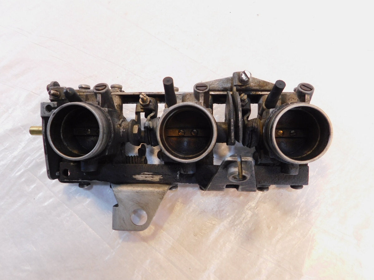 1986-1996 BMW K75 K75C K75S K75RT Engine Air Fuel Intake Throttle Body Rack - C3 Cycle