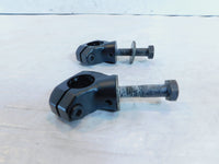 2010-2017 Victory Cross Country Black Handlebar Handle Bar Riser Mount Clamps