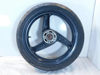 1995 1996 1997 Kawasaki GPz1100 ZX1100E Gray Front Cast Wheel Rim & Tire 17x3.5"